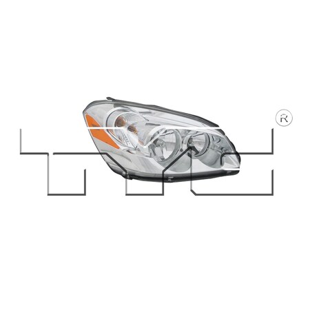 Tyc Tyc Headlight Assembly, 20-6777-00 20-6777-00